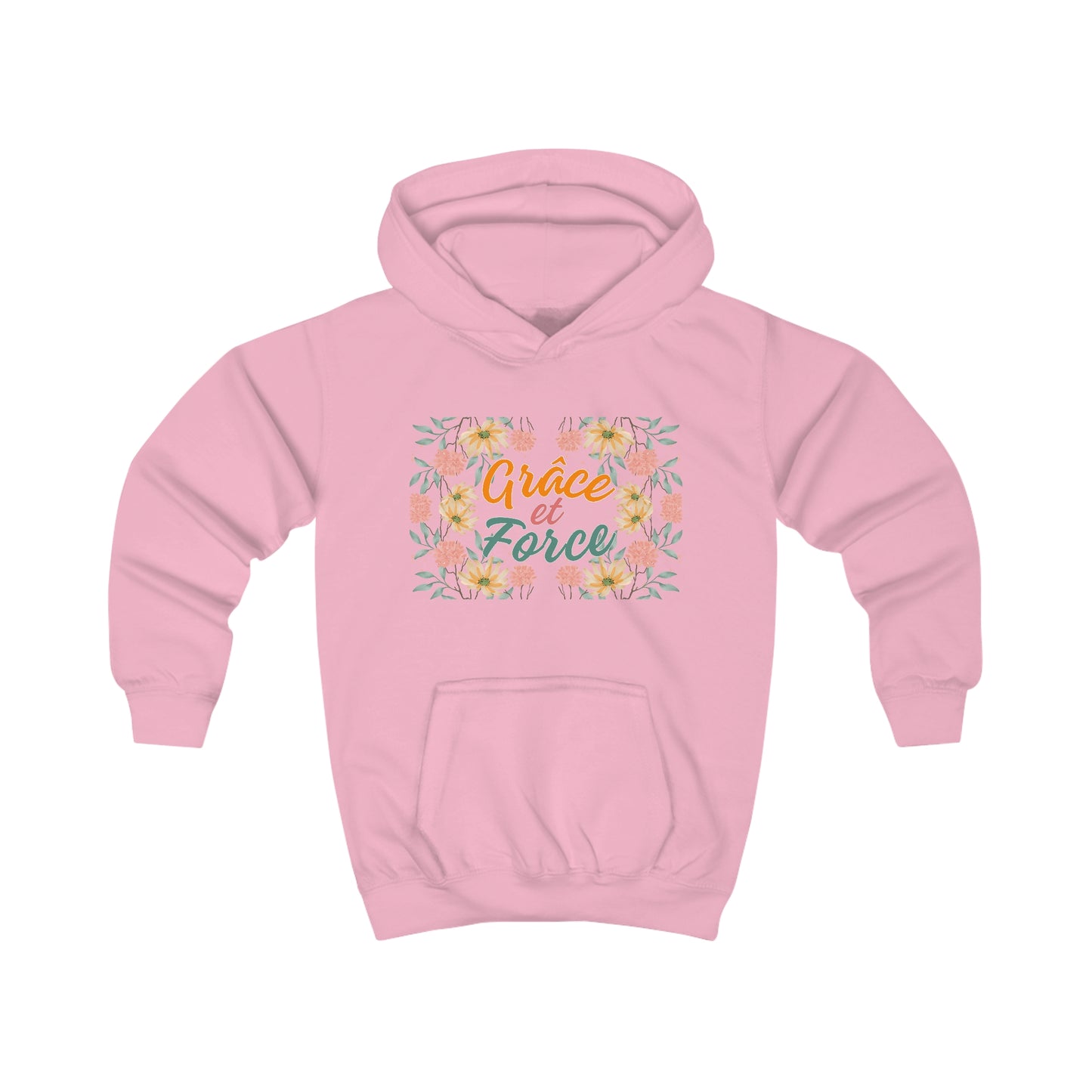 Théa | Unisex Kids Hoodie - Comfortable Cotton-Blend for Everyday Wear