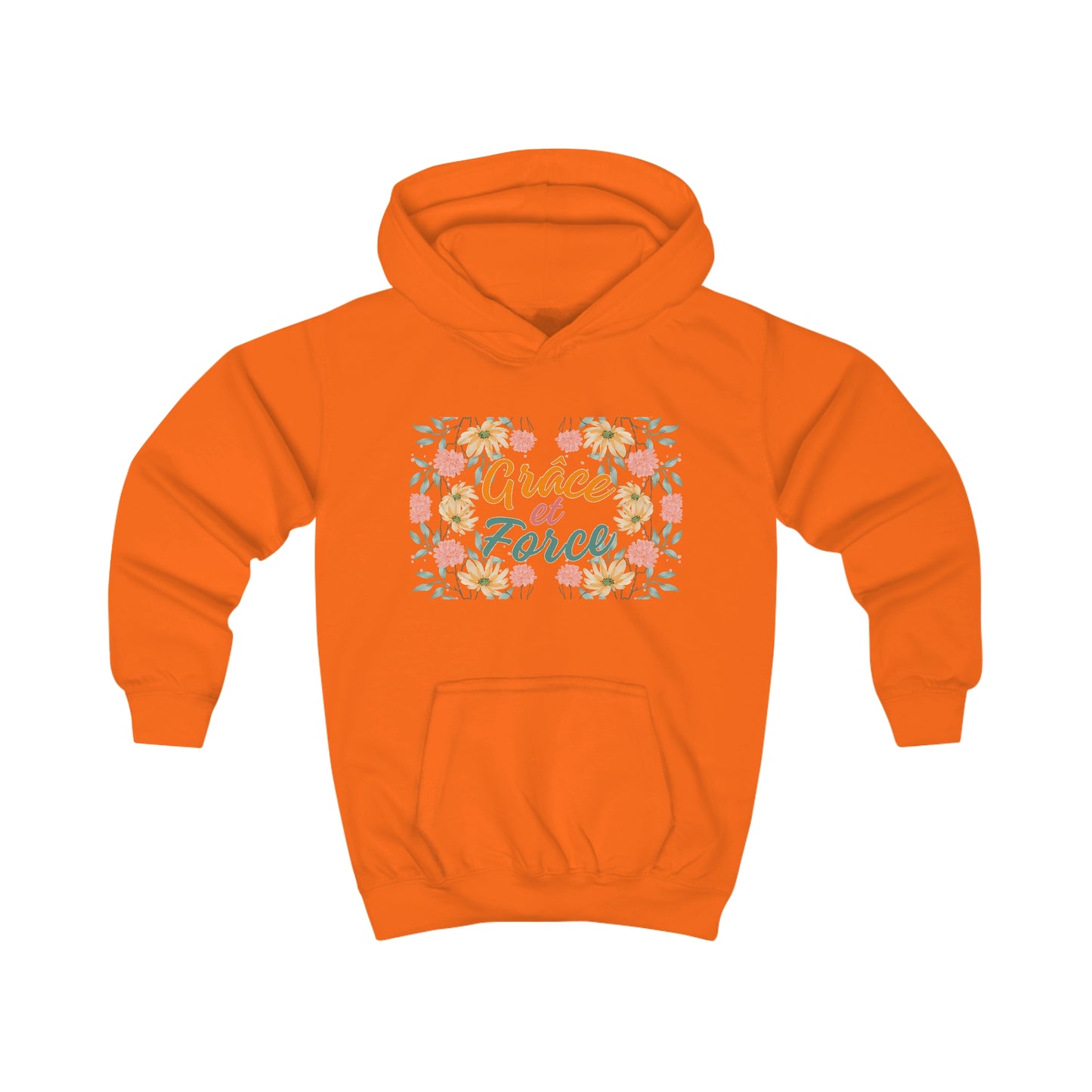 Théa | Unisex Kids Hoodie - Comfortable Cotton-Blend for Everyday Wear