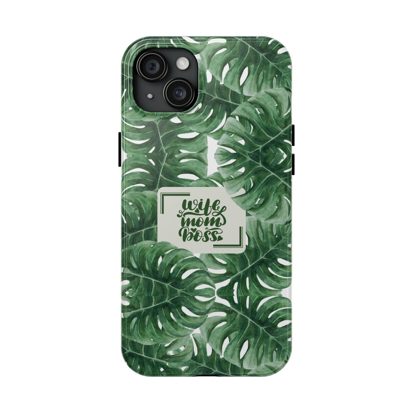 Tropical Wife Mom Boss Phone Case | Durable & Stylish Protection