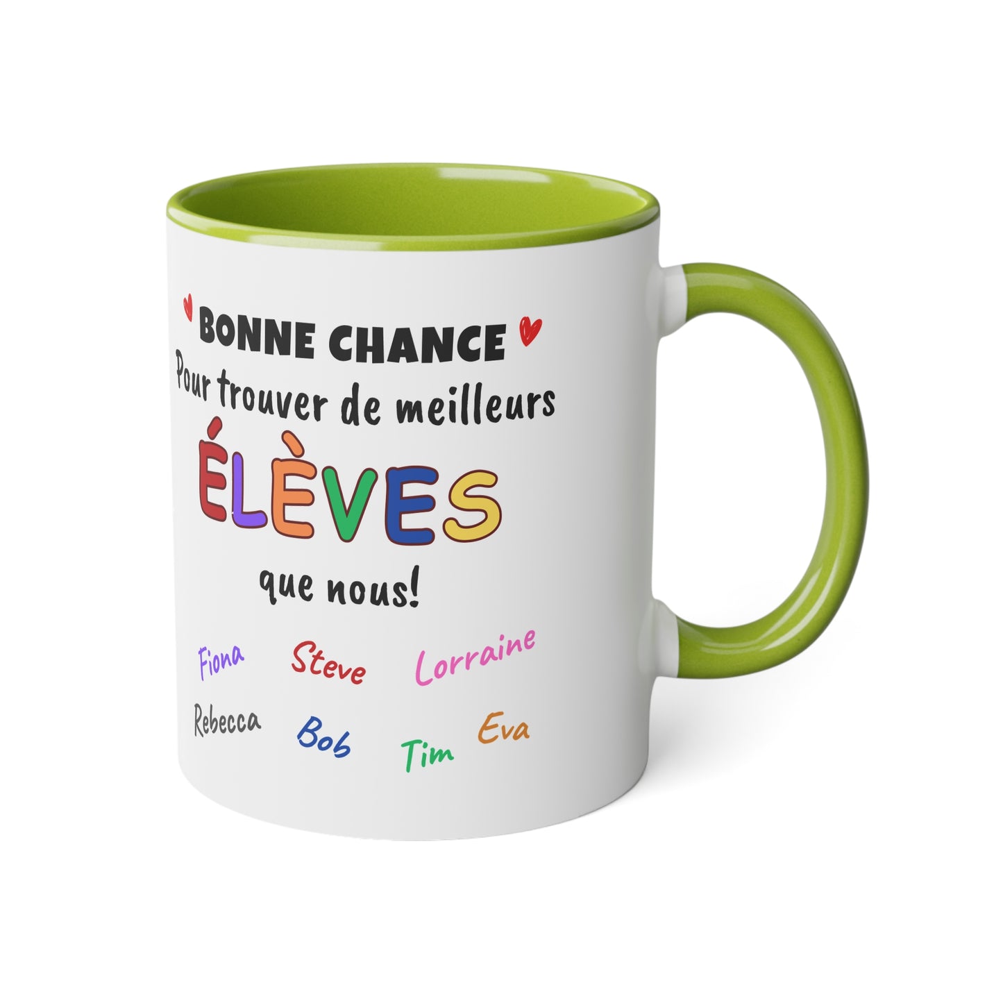 Bonne Chance - Professeur | Ceramic Coffee Cup, 325ml