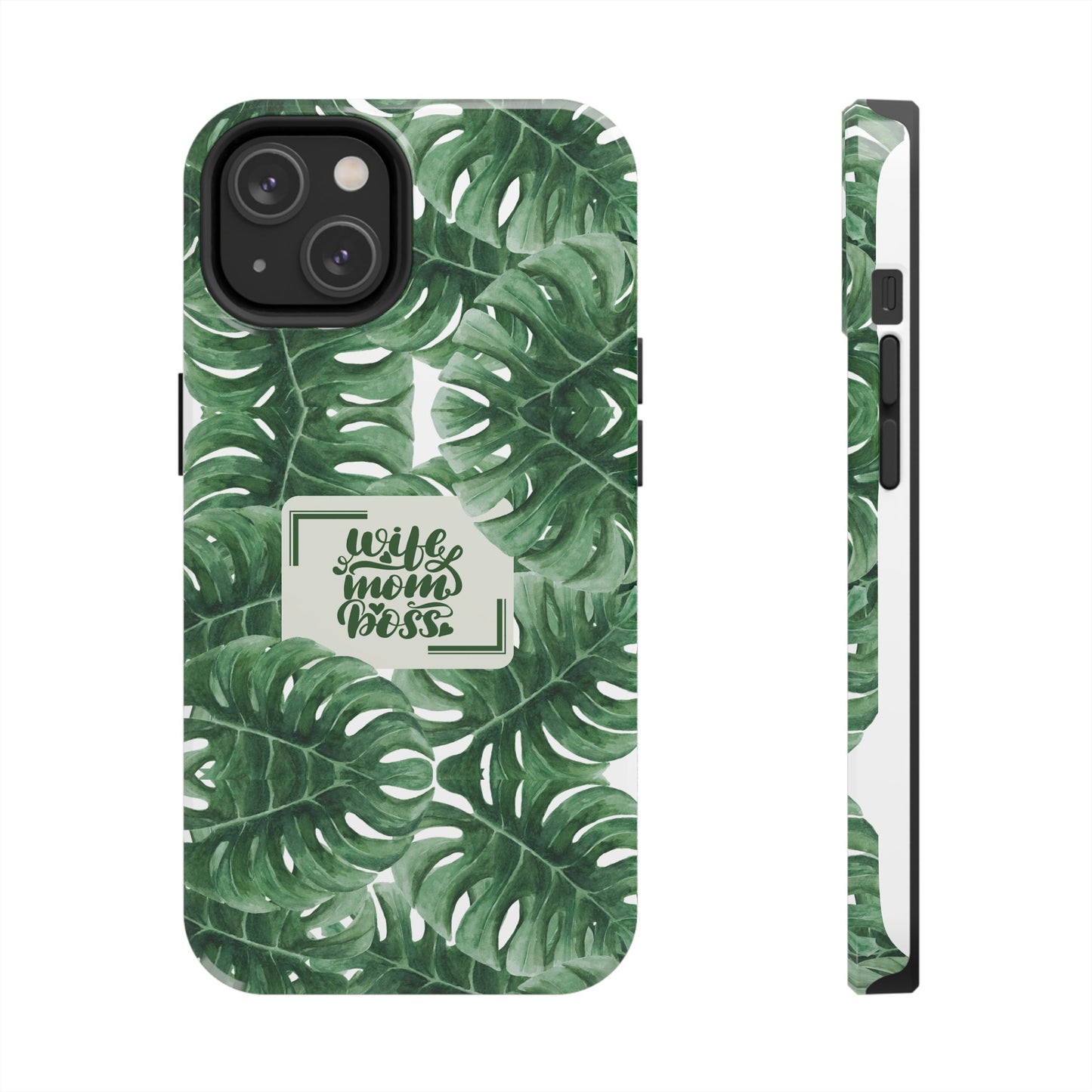 Tropical Wife Mom Boss Phone Case | Durable & Stylish Protection
