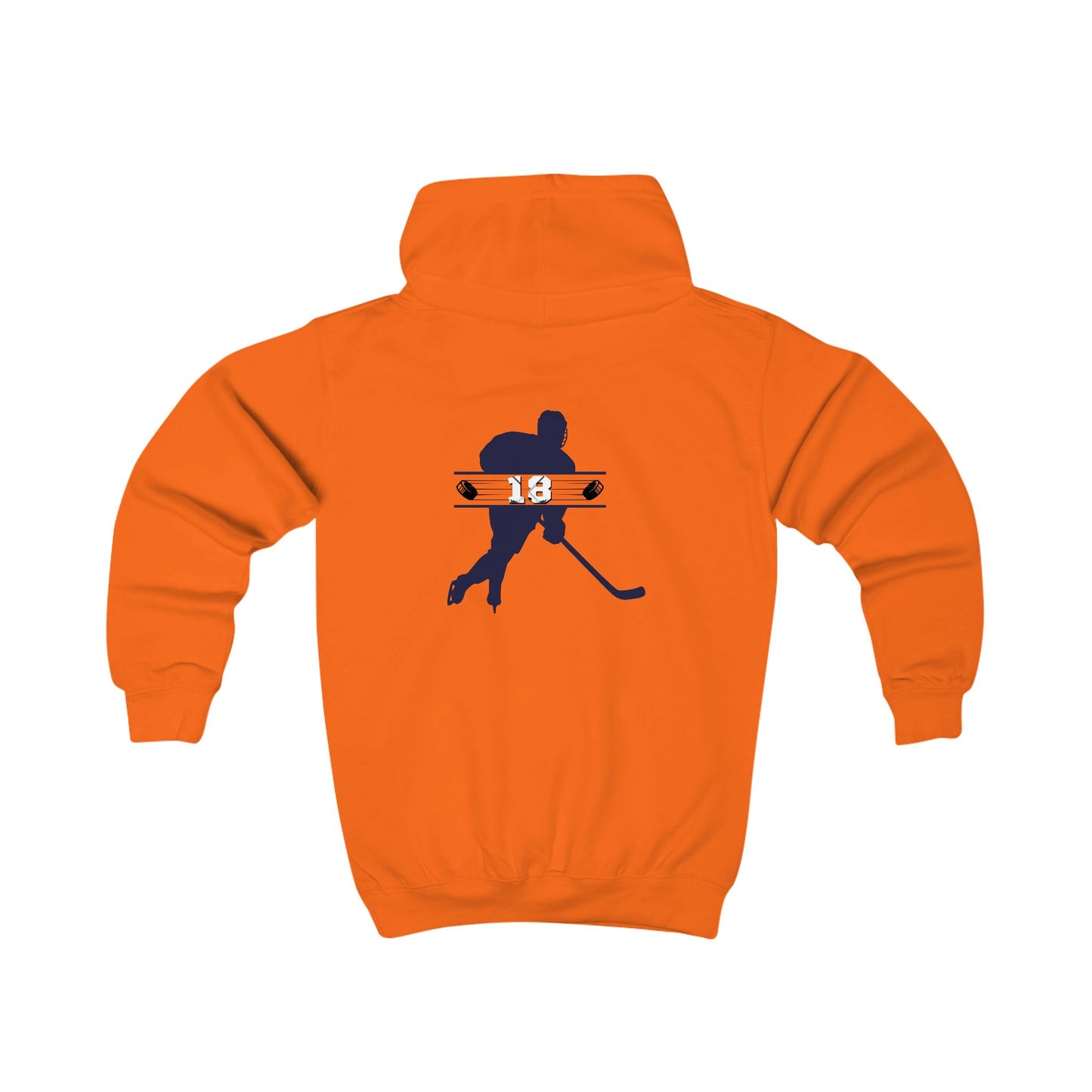 Eat Sleep Hockey Repeat | Unisex Personalized Kids Hoodie