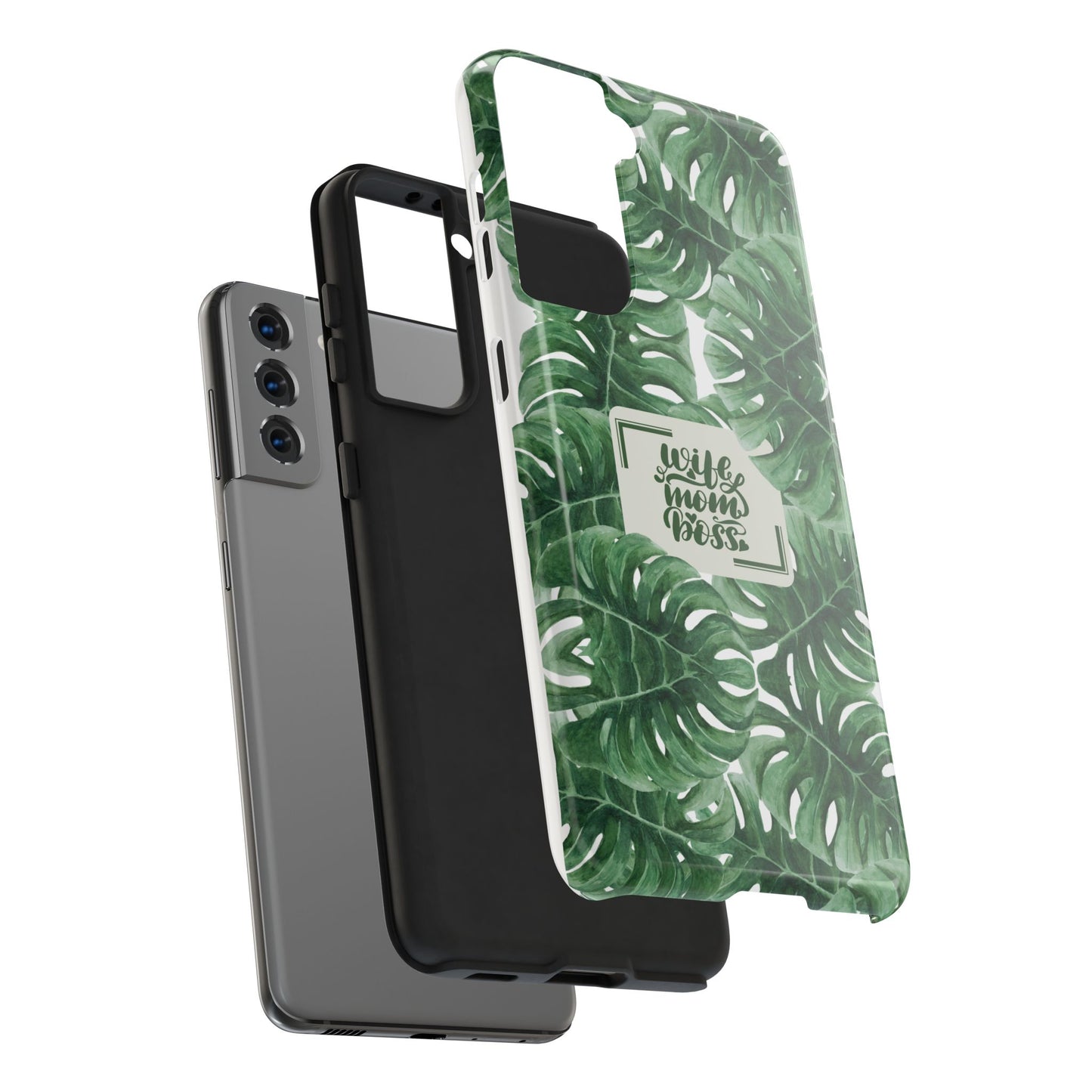Tropical Wife Mom Boss Phone Case | Durable & Stylish Protection