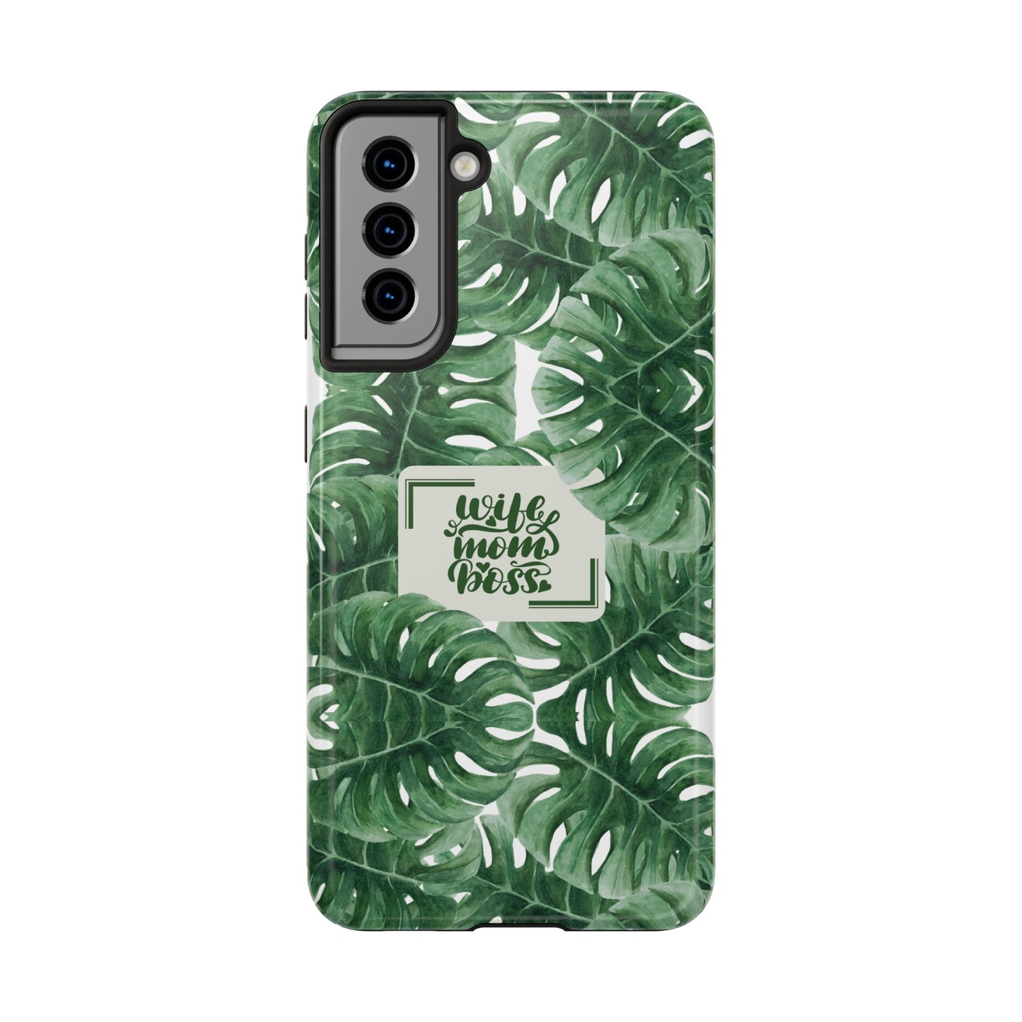 Tropical Wife Mom Boss Phone Case | Durable & Stylish Protection
