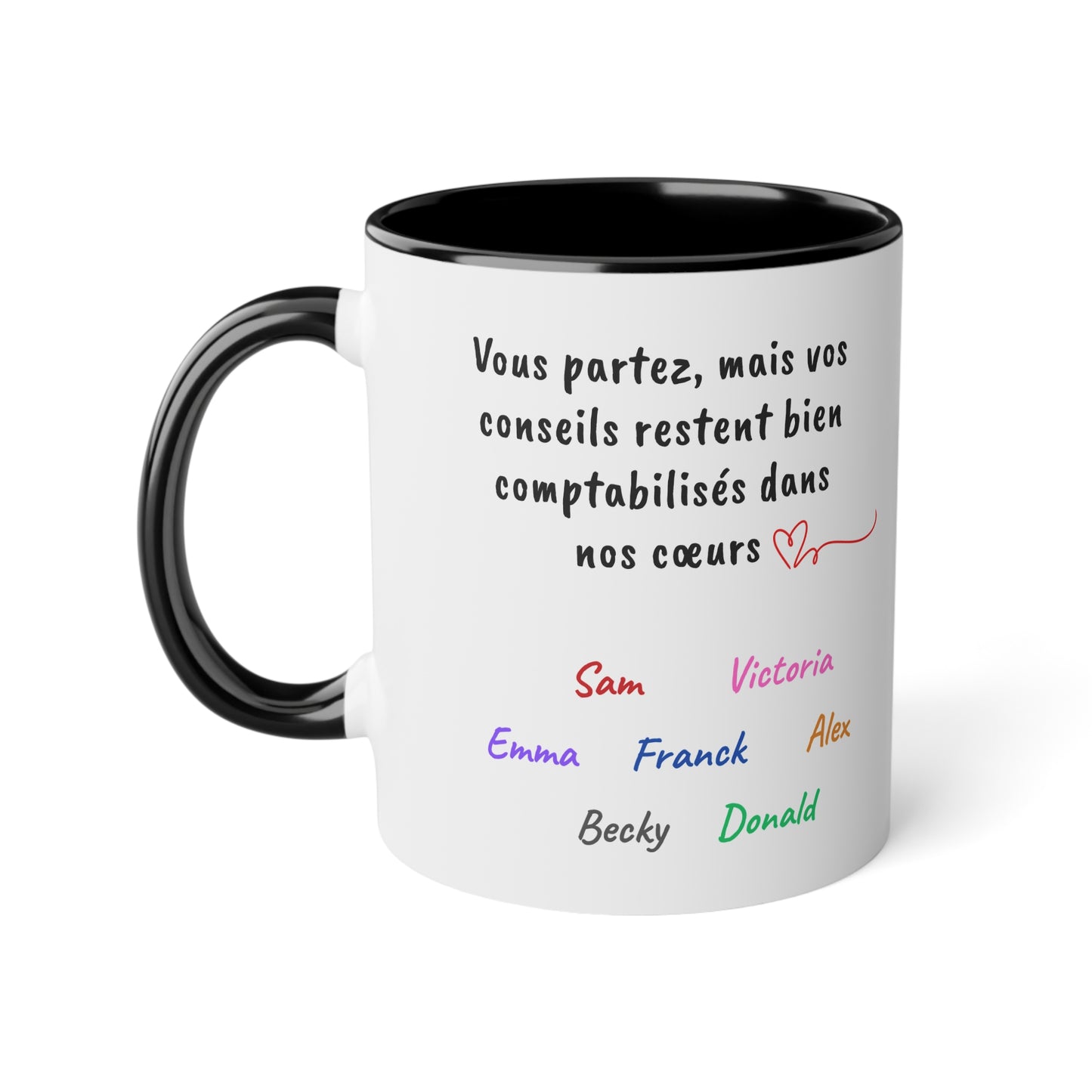 Bonne Chance - Professeur | Ceramic Coffee Cup, 325ml