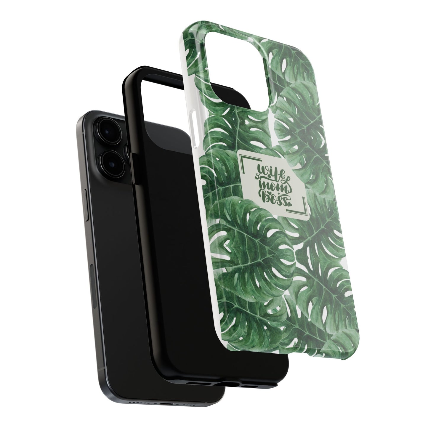 Tropical Wife Mom Boss Phone Case | Durable & Stylish Protection