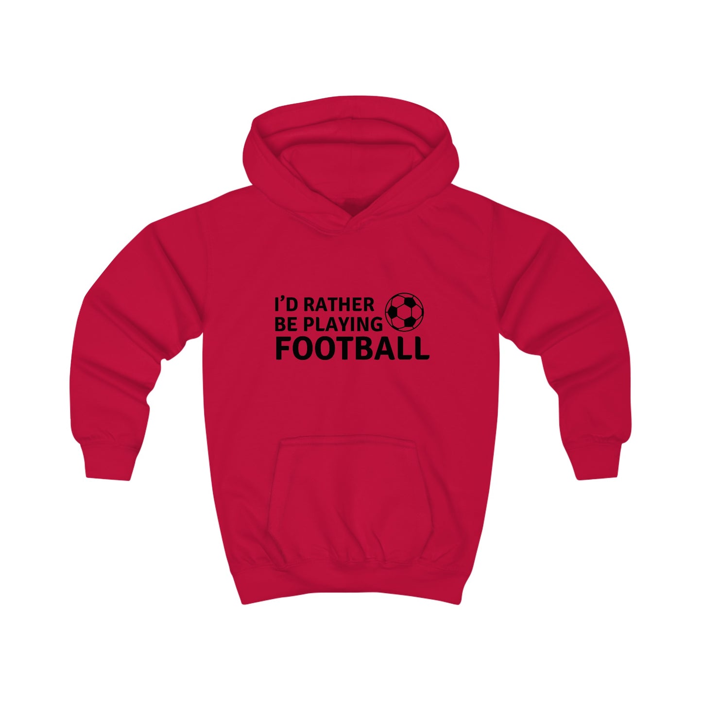 Personalized Football Theme Kids Hoodie | Comfy Cotton-Blend