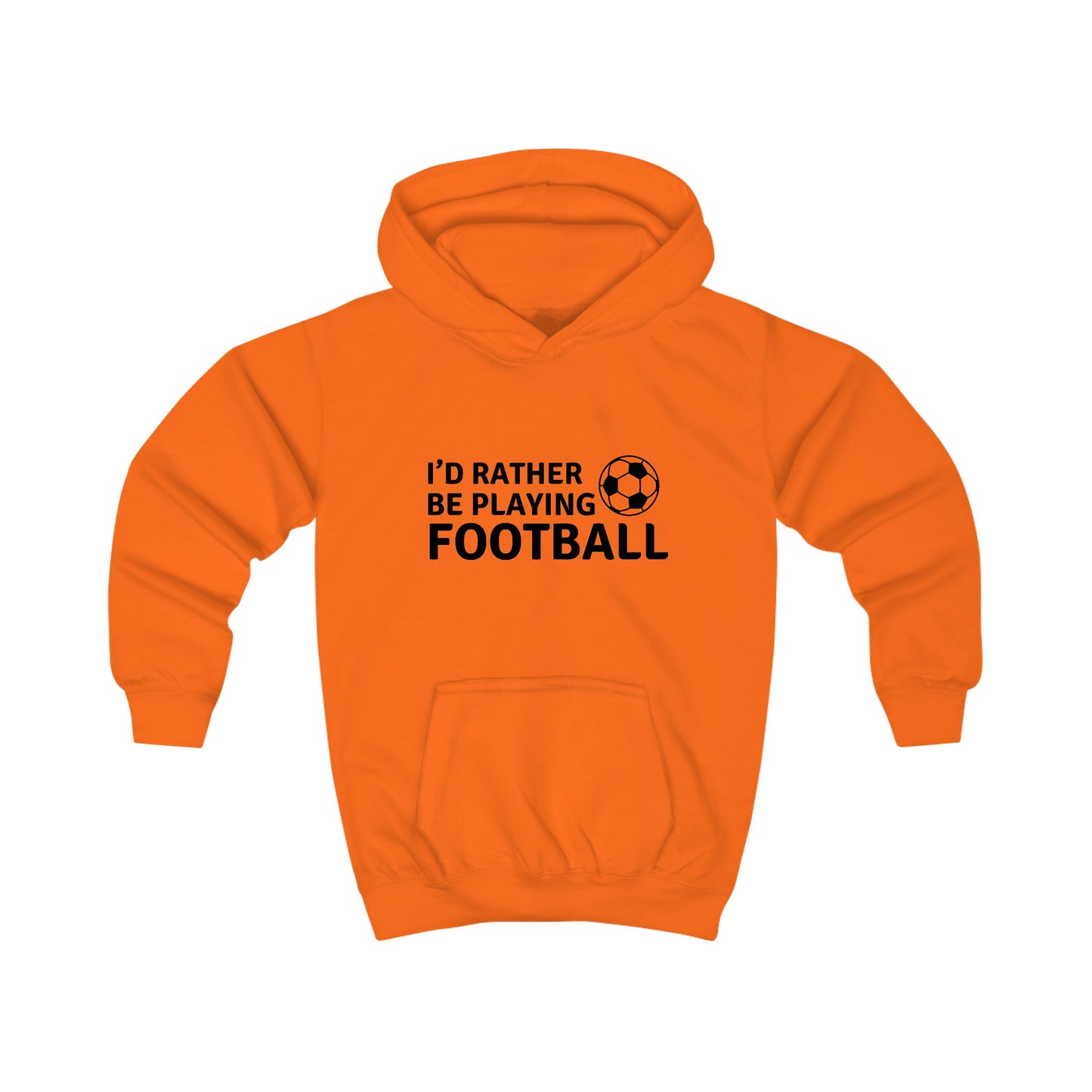 Personalized Football Theme Kids Hoodie | Comfy Cotton-Blend