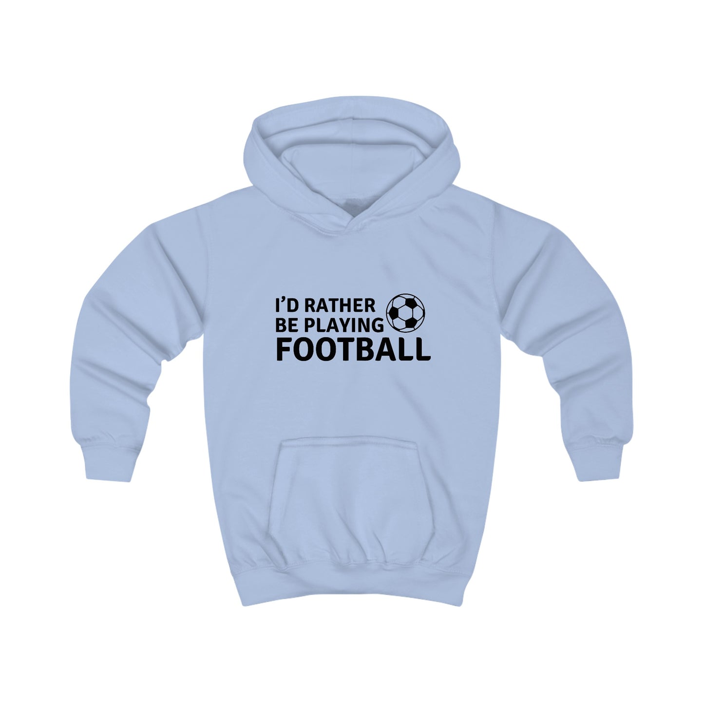 Personalized Football Theme Kids Hoodie | Comfy Cotton-Blend