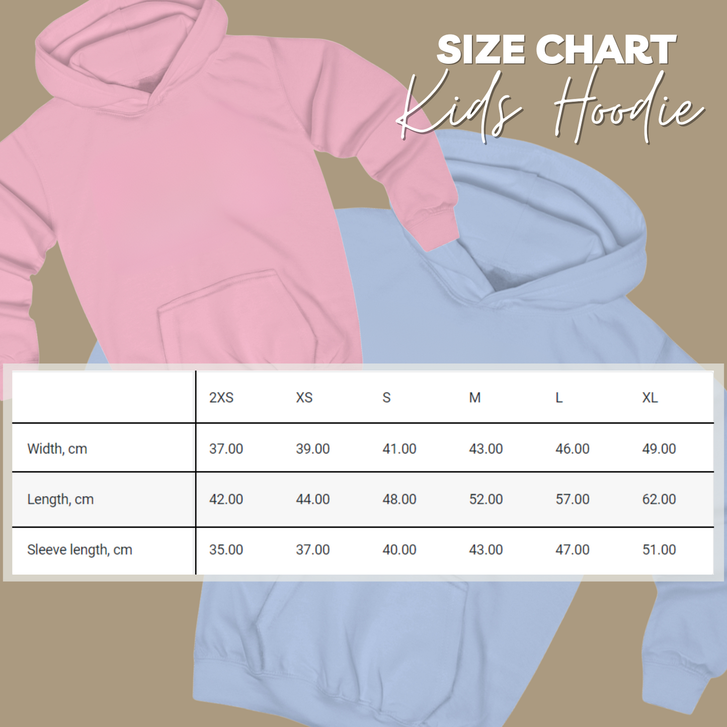 Théa | Unisex Kids Hoodie - Comfortable Cotton-Blend for Everyday Wear