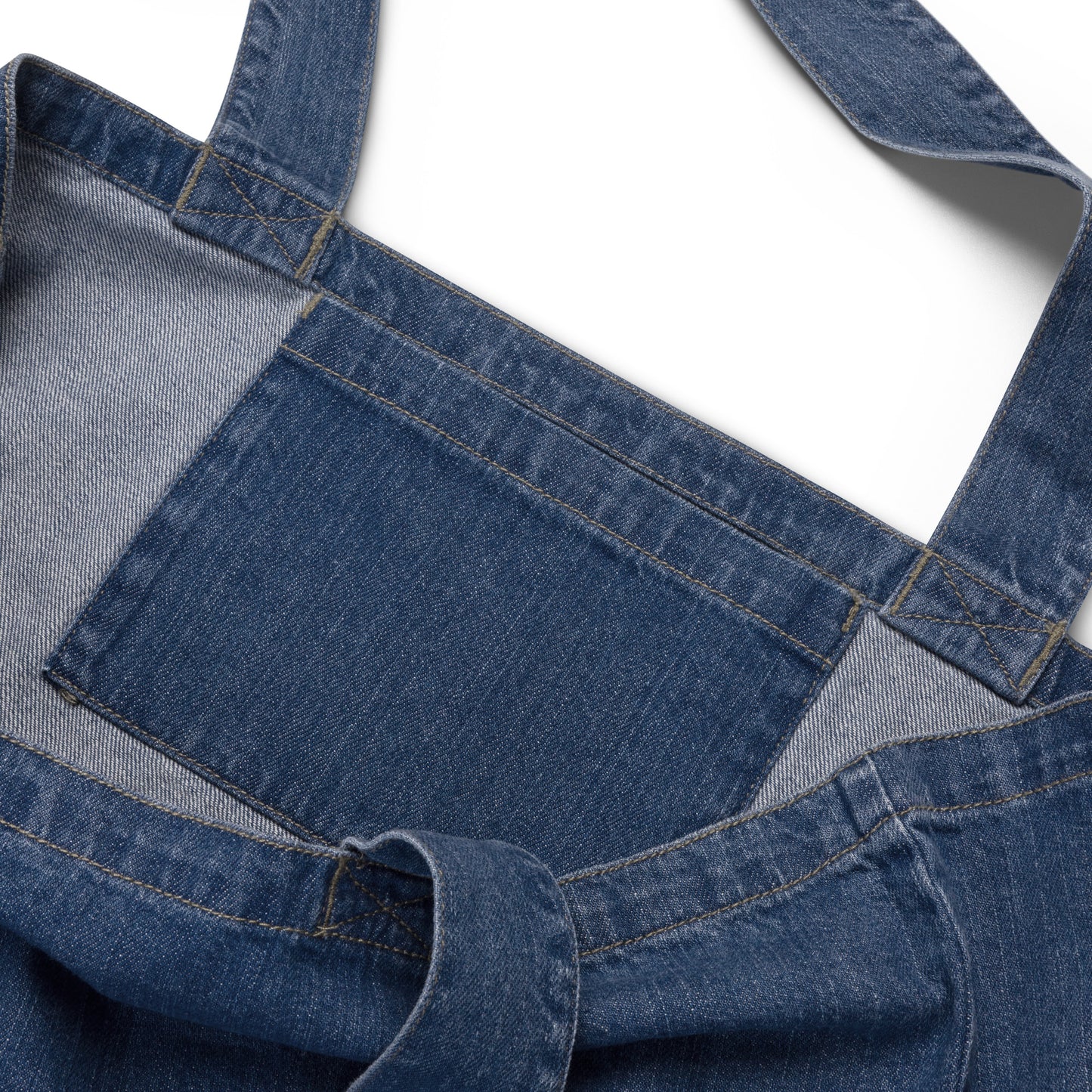 Personalized Organic Cotton Denim Tote Bag | Heavy Duty & Eco-Friendly