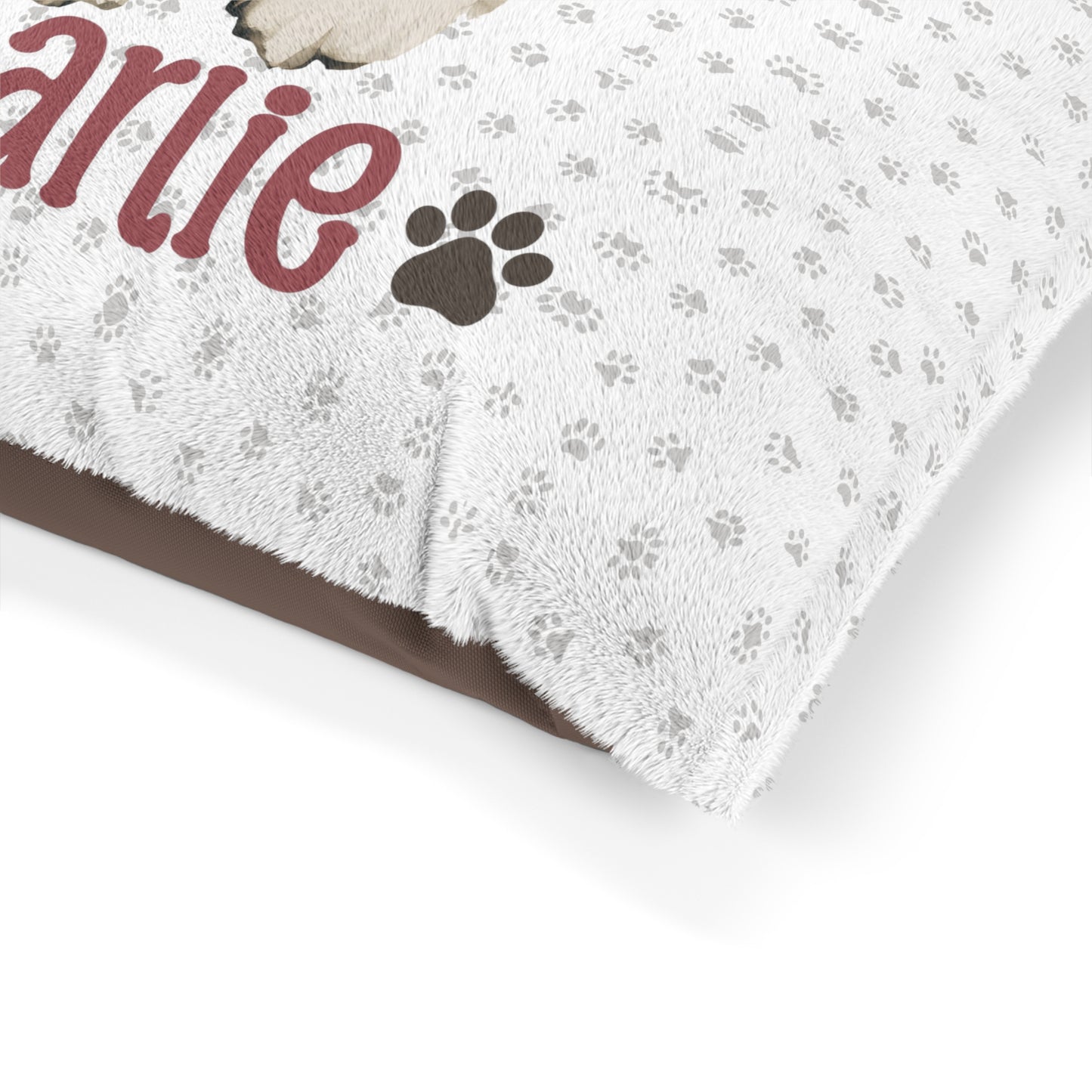 Pet Name - Charlie | Personalized Cozy Pet Bed for Your Furry Friend