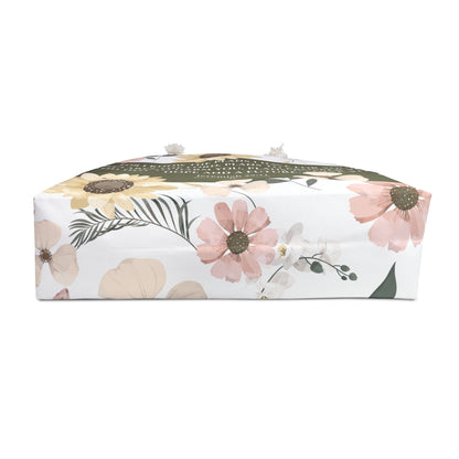 Floral Weekender Bag — Inspirational Scripture Travel Tote