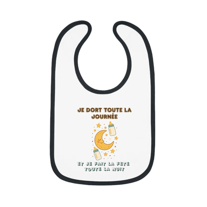 Personalized Baby Bib – Soft, Stylish & Practical | Je Dort Toute La Journèe