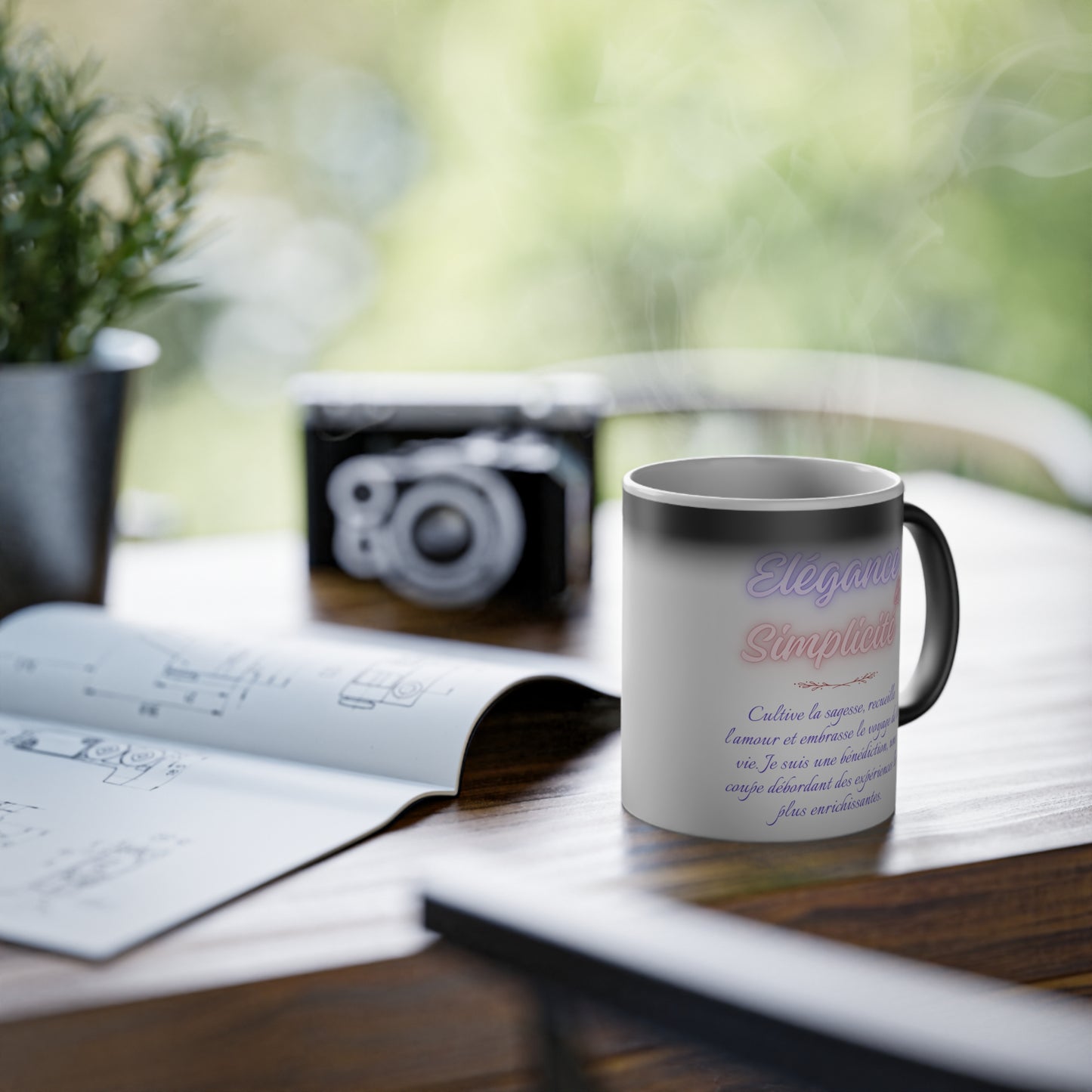 Personalized Name and Meaning | Heat-Reactive Ceramic Mug