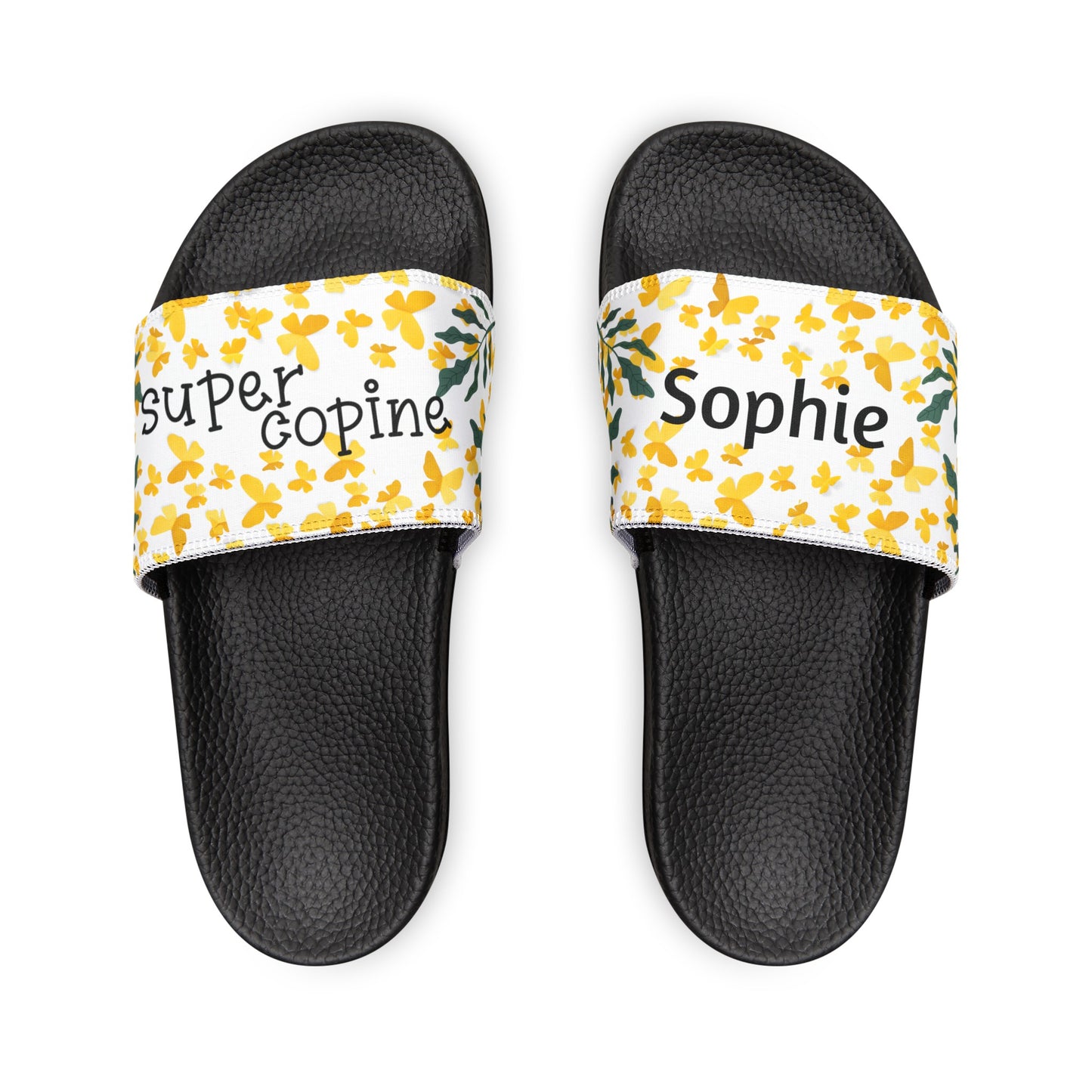 Personalized Kids Slide Sandals - Super Copine