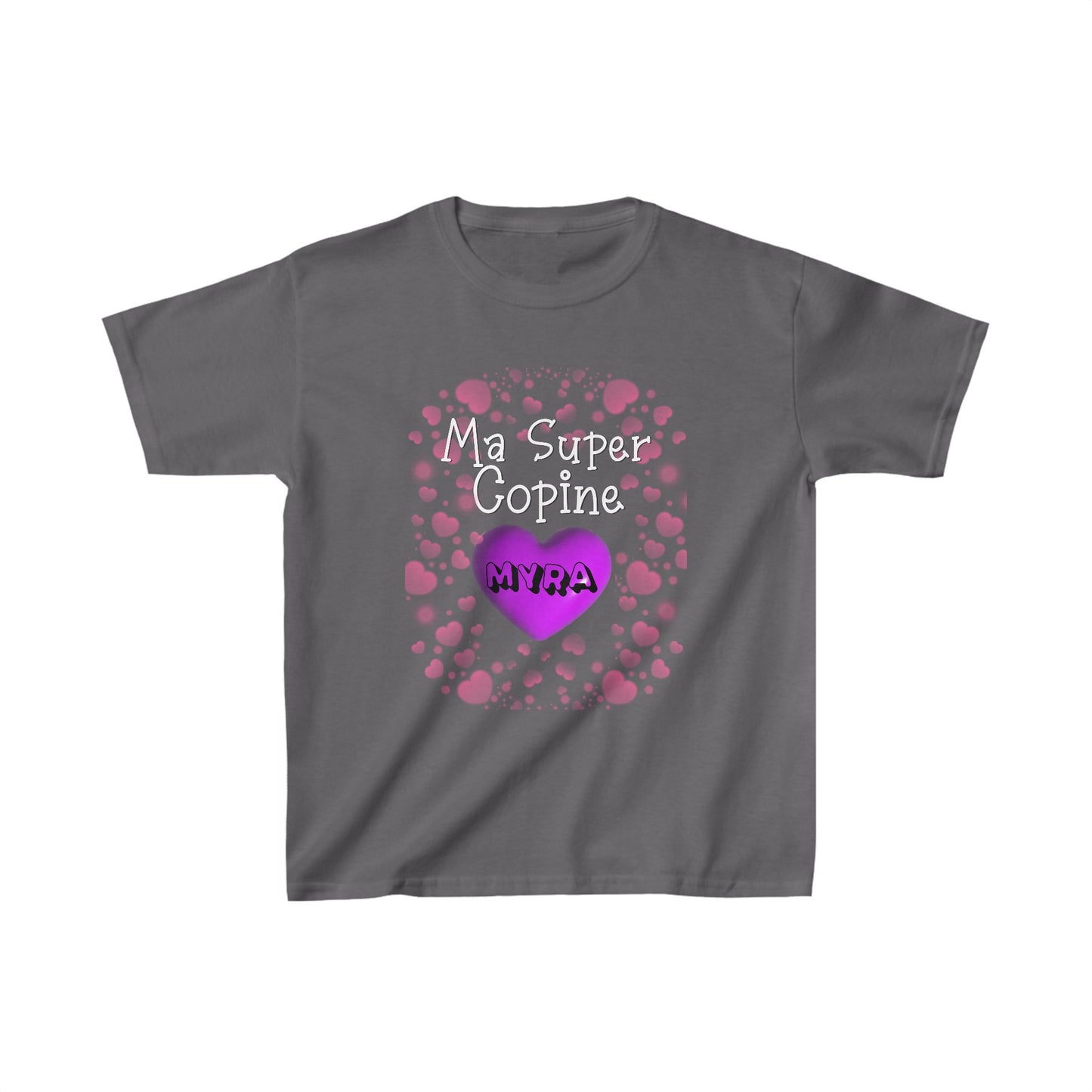 Personalized Kids Cotton T-shirt - Ma Copine