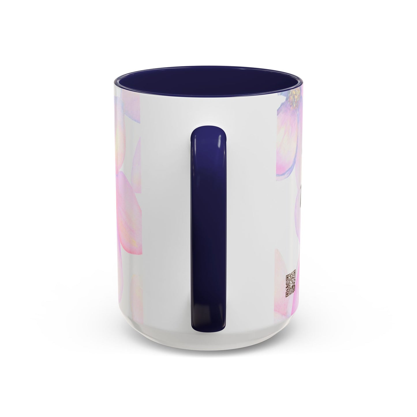 Accent Coffee Mug — Inspirational Kinyarwanda Love Quote on Floral Background (11/15 oz)