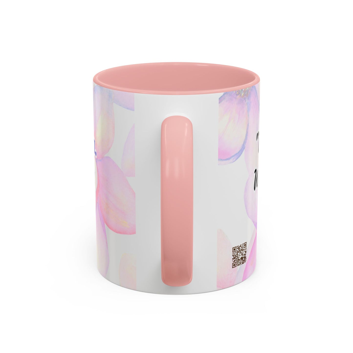 Accent Coffee Mug — Inspirational Kinyarwanda Love Quote on Floral Background (11/15 oz)