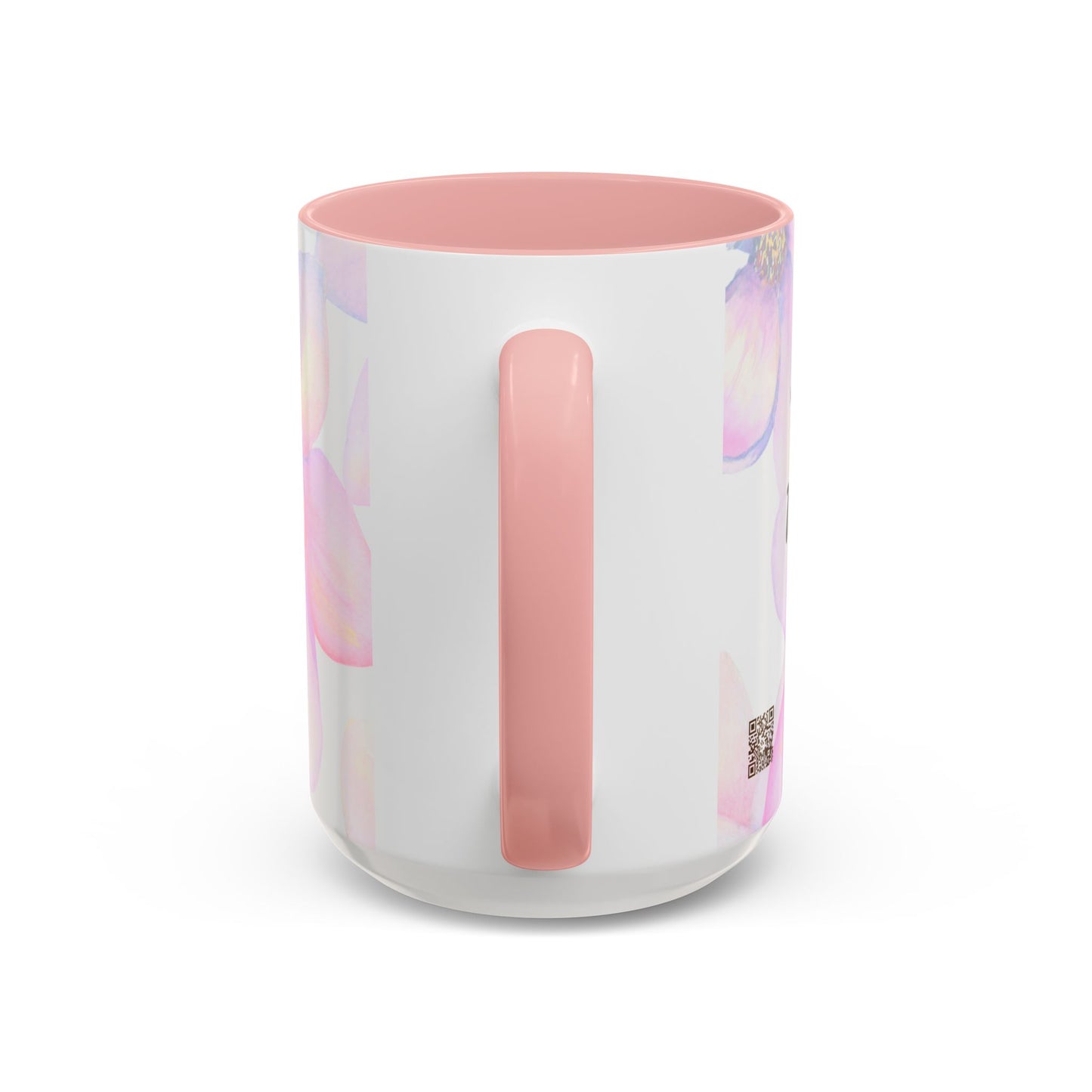 Accent Coffee Mug — Inspirational Kinyarwanda Love Quote on Floral Background (11/15 oz)