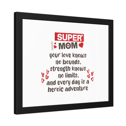 super-maman-cadre-de-poster