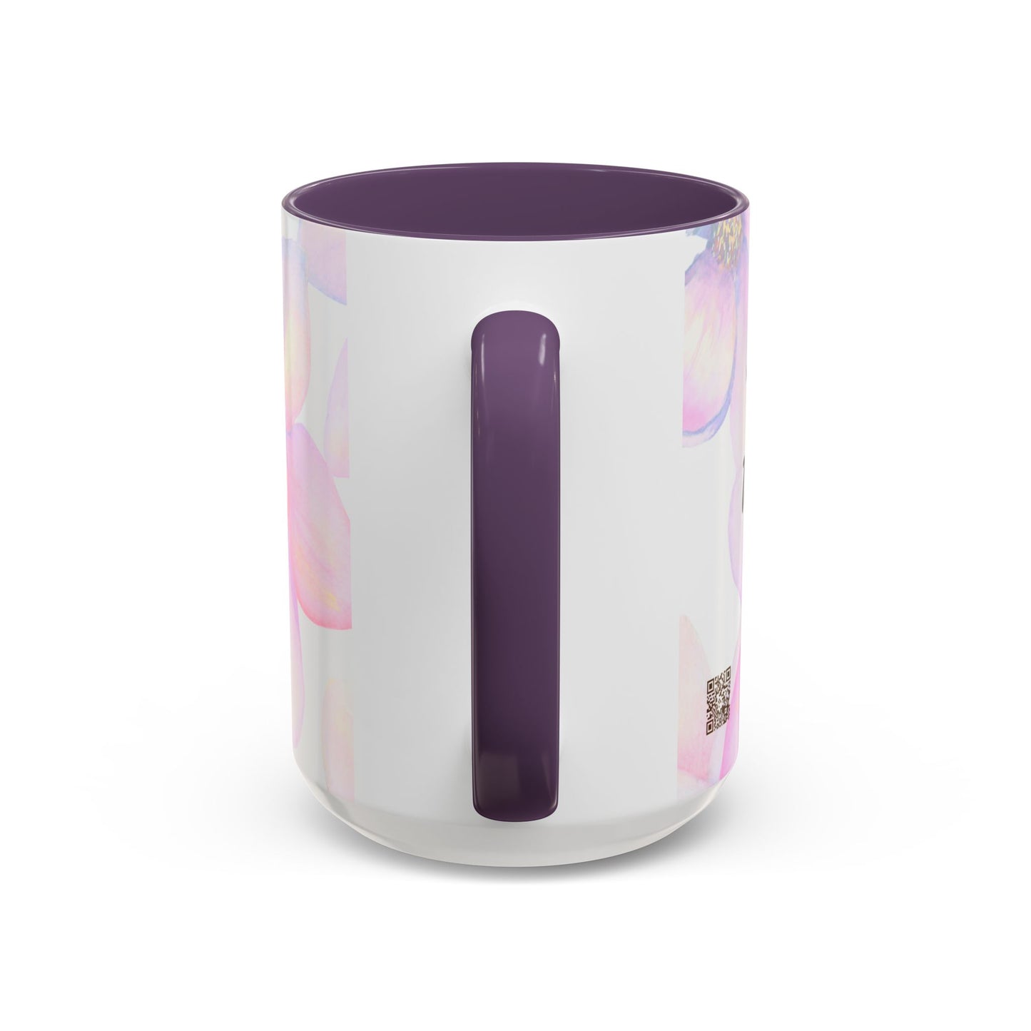 Accent Coffee Mug — Inspirational Kinyarwanda Love Quote on Floral Background (11/15 oz)