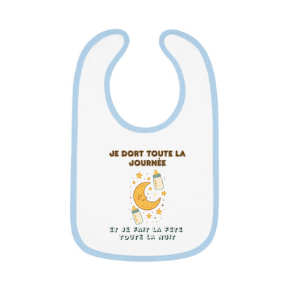 Personalized Baby Bib – Soft, Stylish & Practical | Je Dort Toute La Journèe