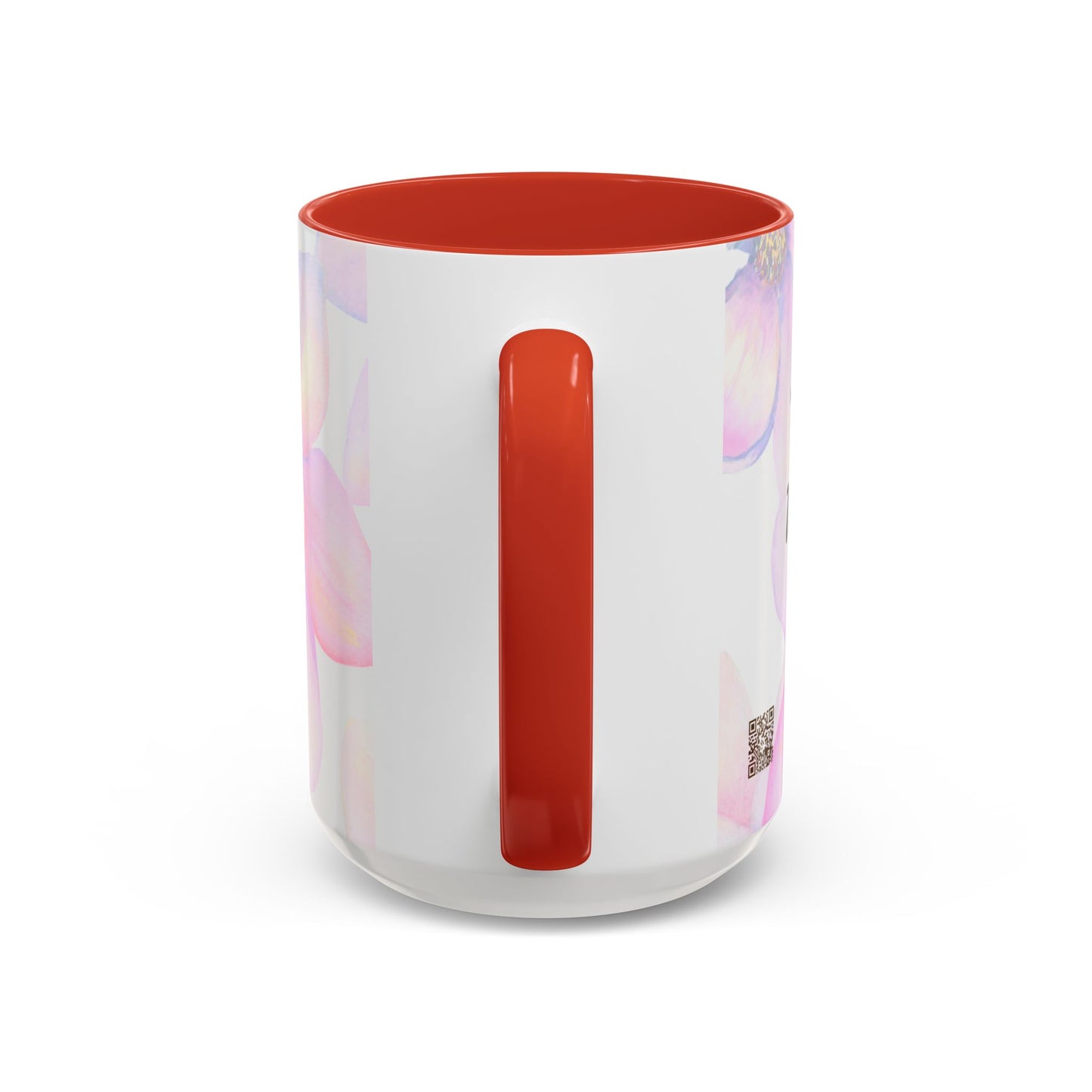 Accent Coffee Mug — Inspirational Kinyarwanda Love Quote on Floral Background (11/15 oz)