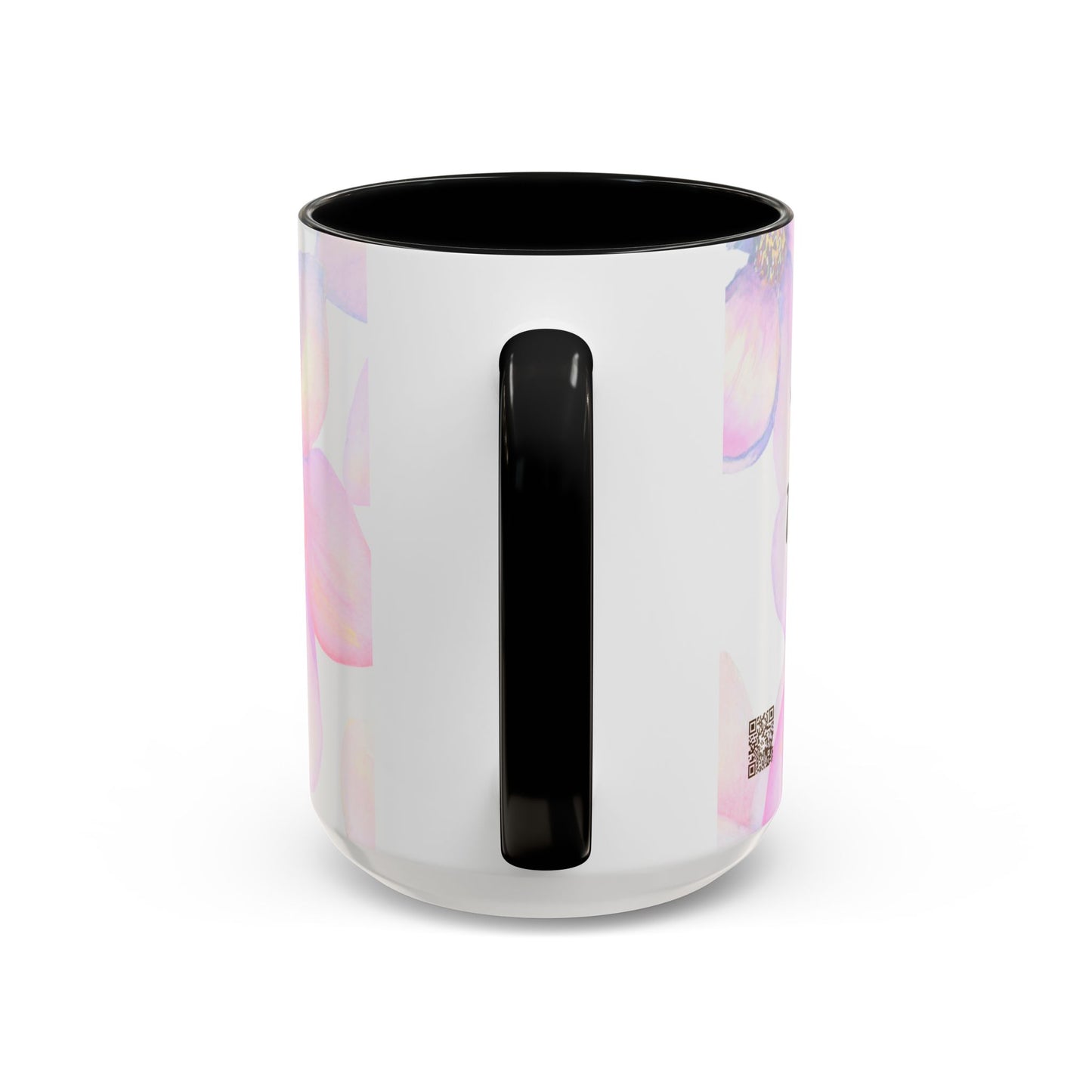 Accent Coffee Mug — Inspirational Kinyarwanda Love Quote on Floral Background (11/15 oz)