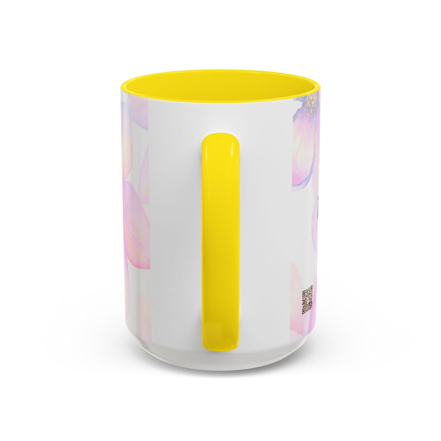 Accent Coffee Mug — Inspirational Kinyarwanda Love Quote on Floral Background (11/15 oz)