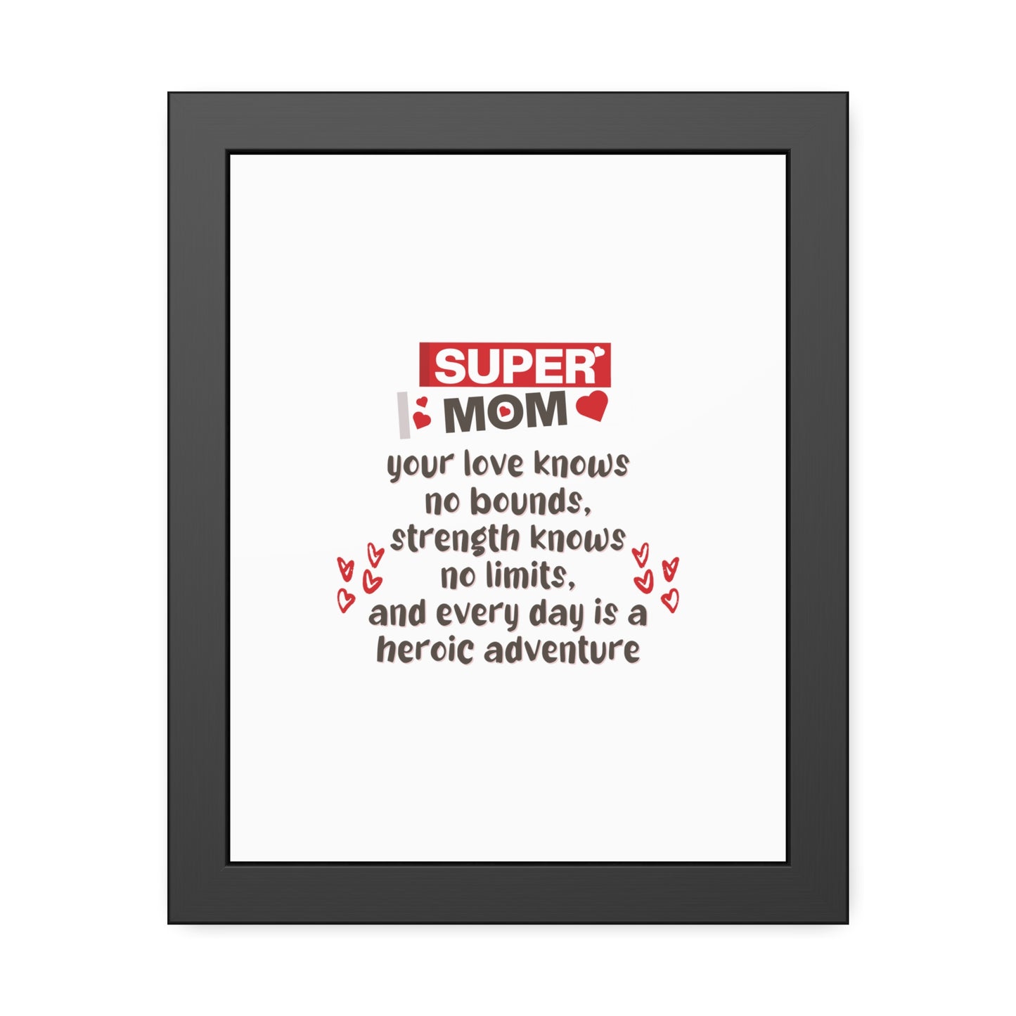 super-maman-cadre-de-poster