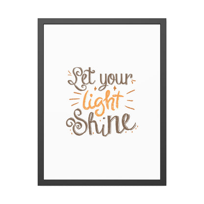 Let Your Light Shine | Poster Frame