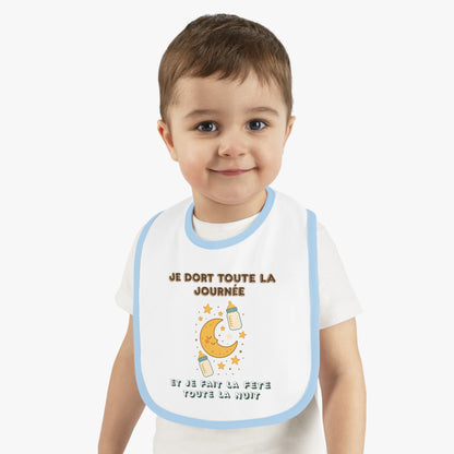 Personalized Baby Bib – Soft, Stylish & Practical | Je Dort Toute La Journèe