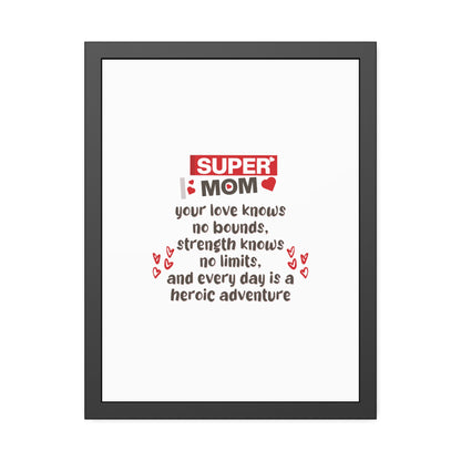 super-maman-cadre-de-poster