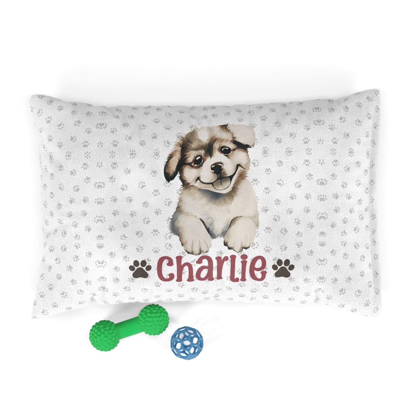 Pet Name - Charlie | Personalized Cozy Pet Bed for Your Furry Friend