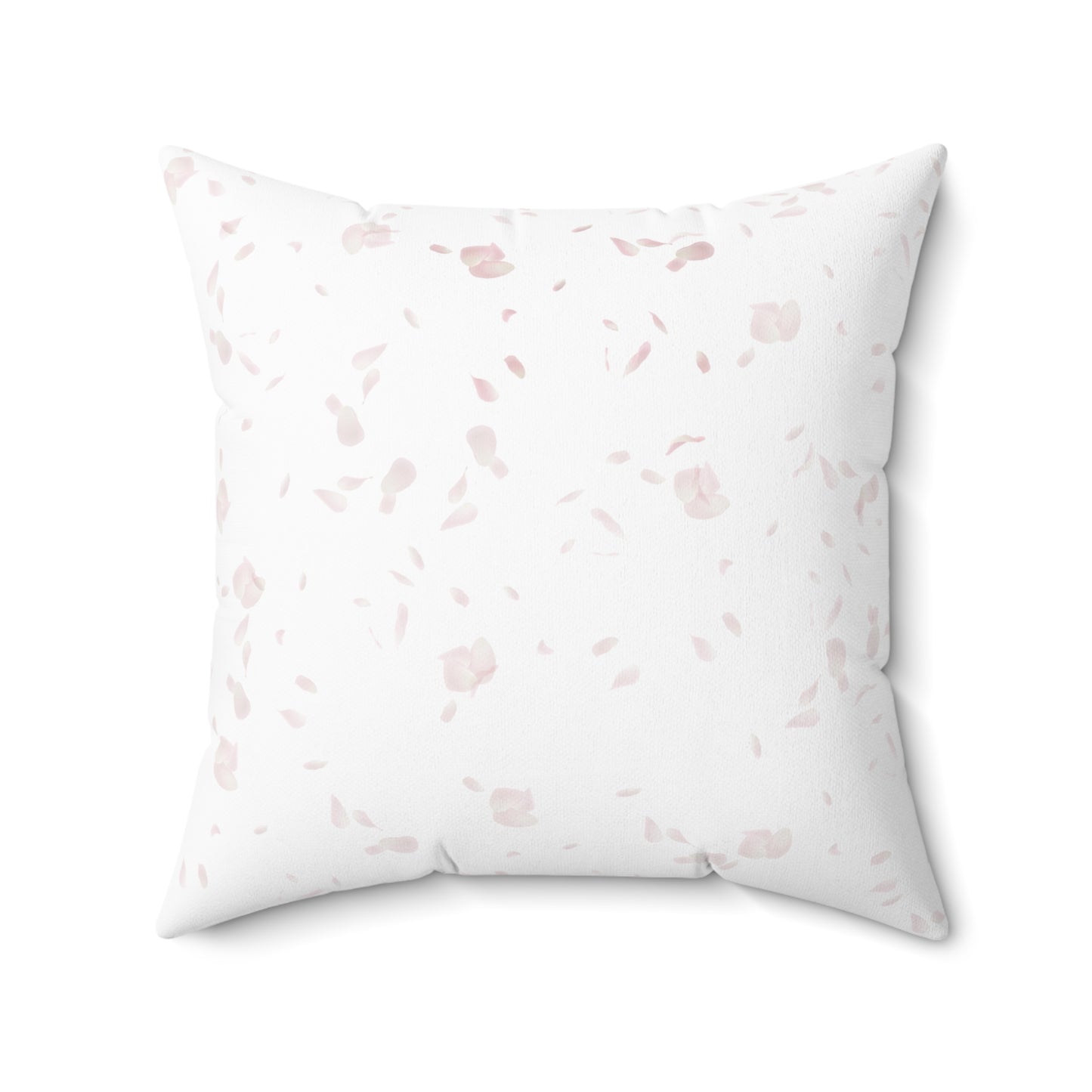 Oreiller de couple personnalisé | Coussin carré en polyester filé