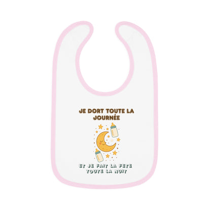 Personalized Baby Bib – Soft, Stylish & Practical | Je Dort Toute La Journèe