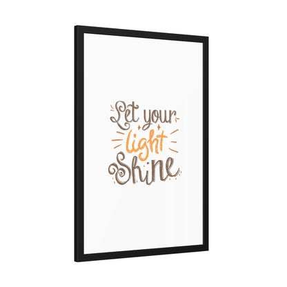 Let Your Light Shine | Poster Frame