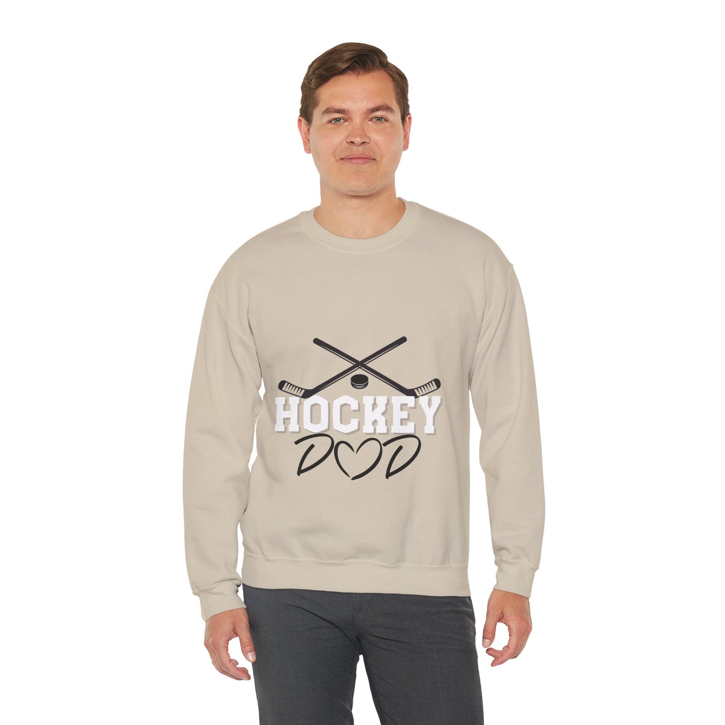 Hockey Dad | Unisex Heavy Blend Crewneck Sweatshirt