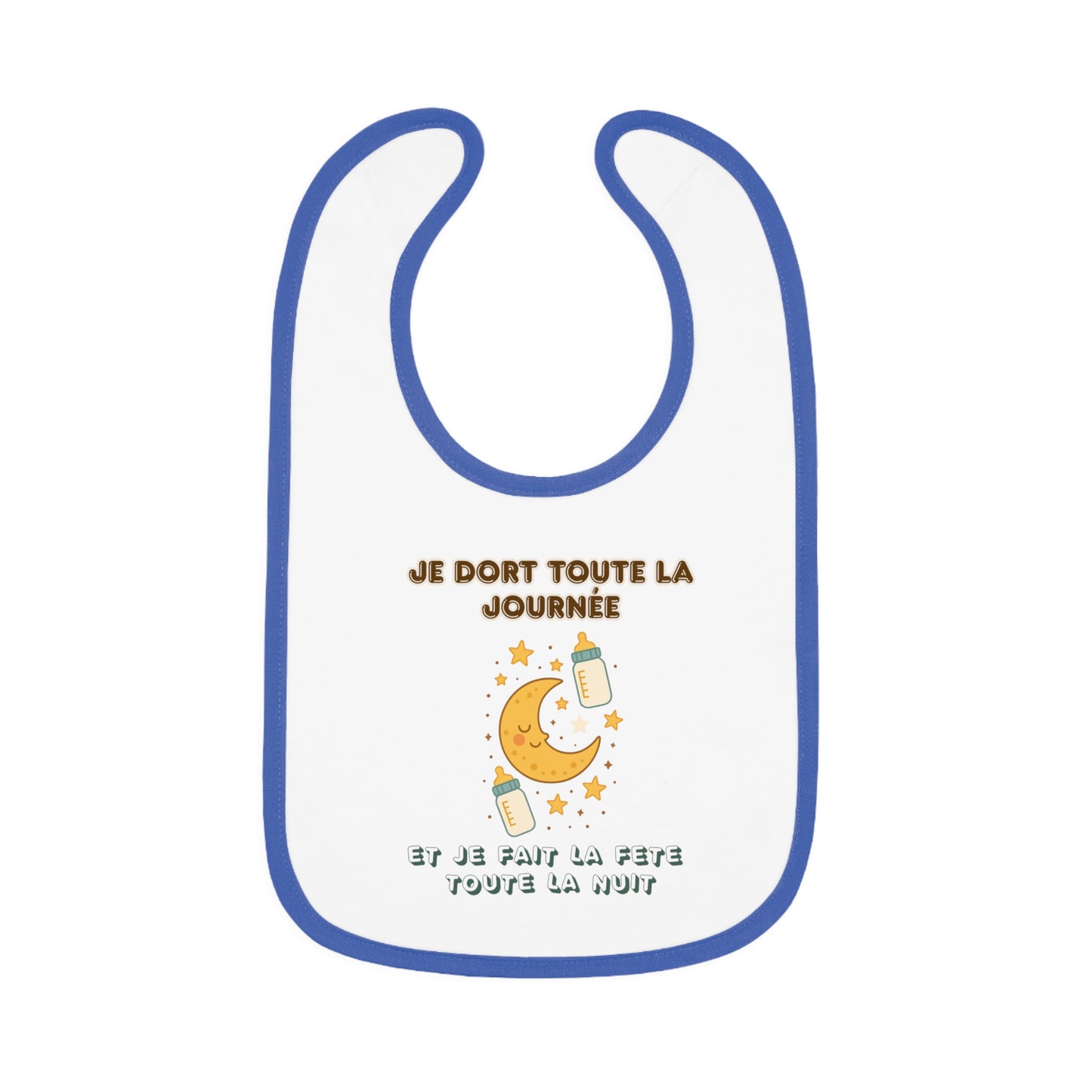 Personalized Baby Bib – Soft, Stylish & Practical | Je Dort Toute La Journèe