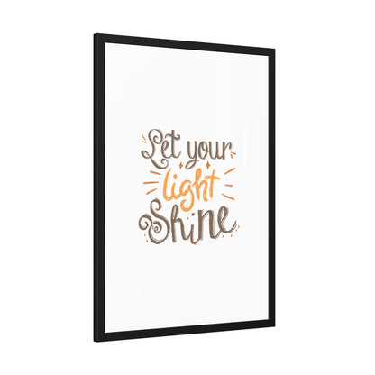 Let Your Light Shine | Poster Frame