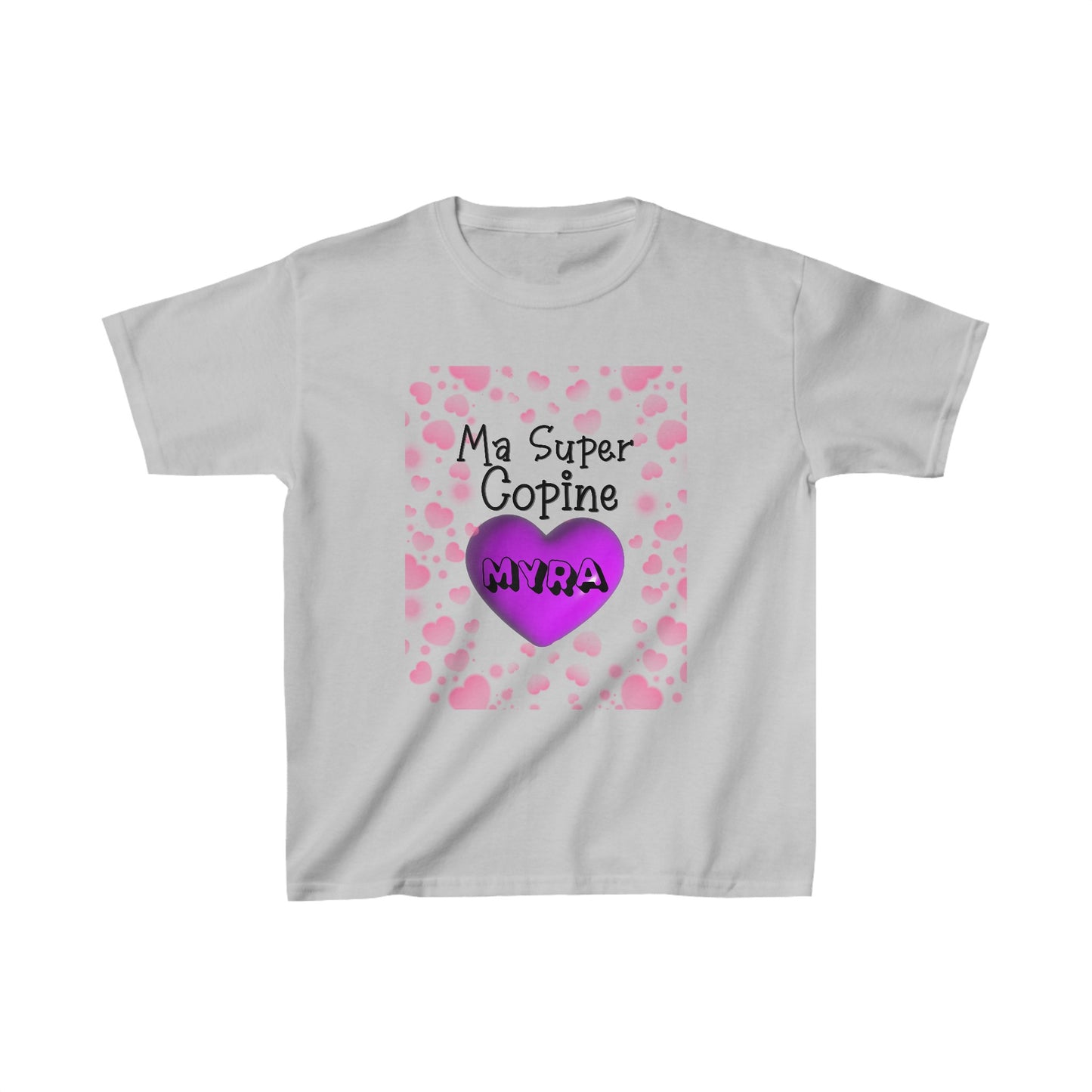 Personalized Kids Cotton T-shirt - Ma Copine