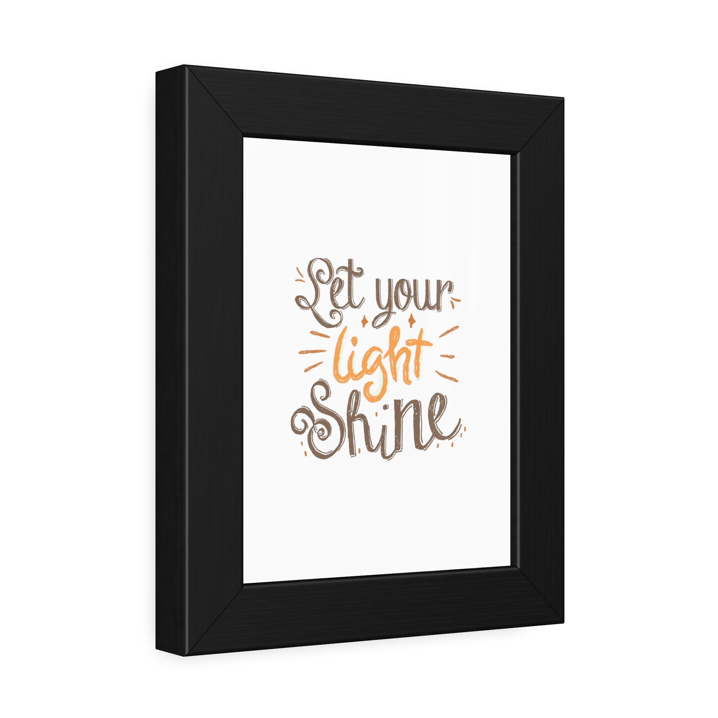 Let Your Light Shine | Poster Frame