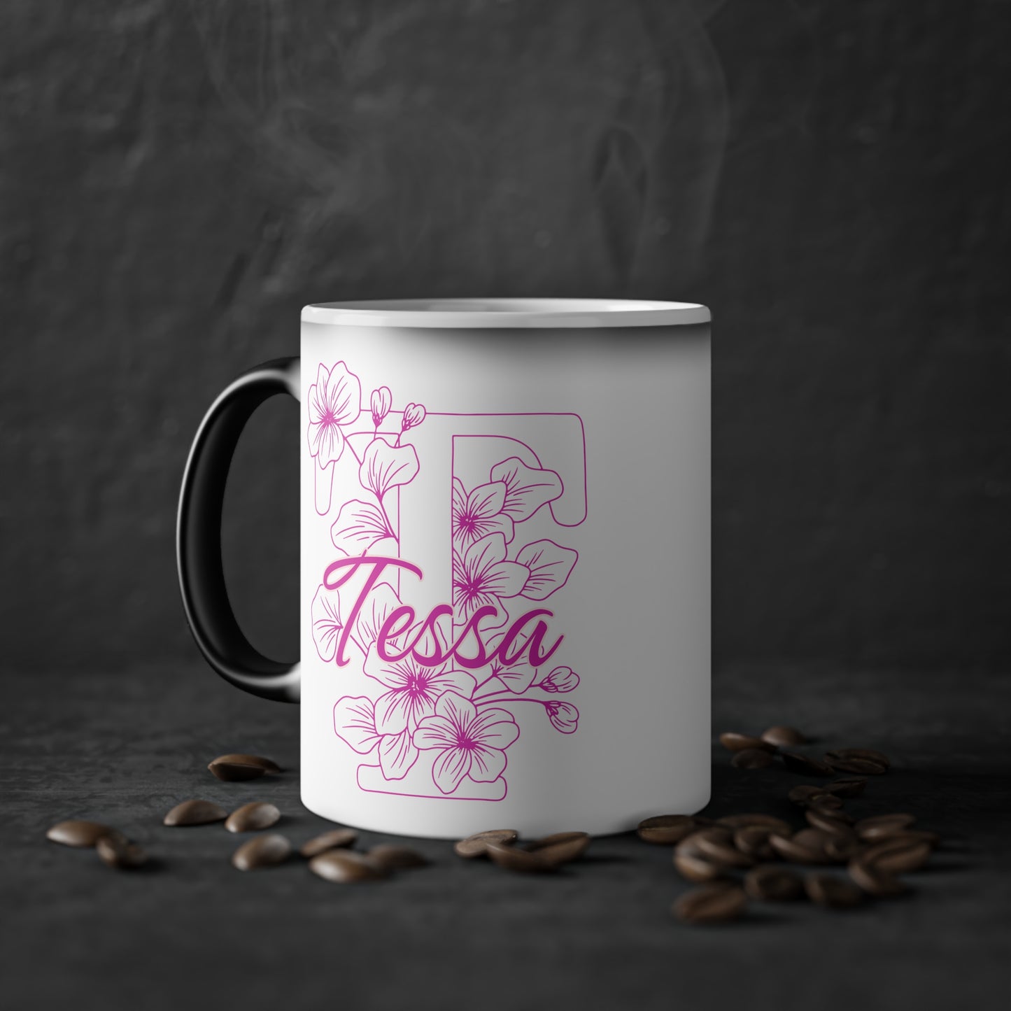 Personalized Name and Meaning | Heat-Reactive Ceramic Mug