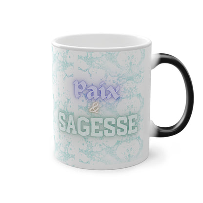 Personalized Name and Meaning | Heat-Reactive Ceramic Mug