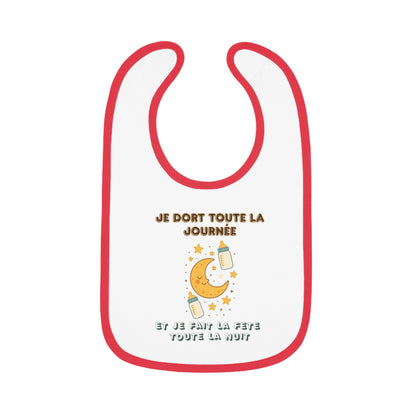 Personalized Baby Bib – Soft, Stylish & Practical | Je Dort Toute La Journèe