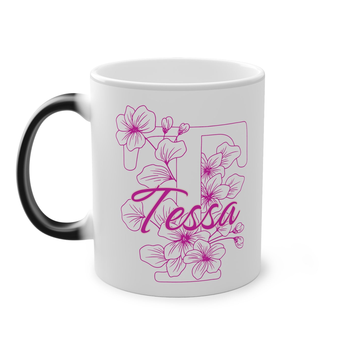 Personalized Name and Meaning | Heat-Reactive Ceramic Mug