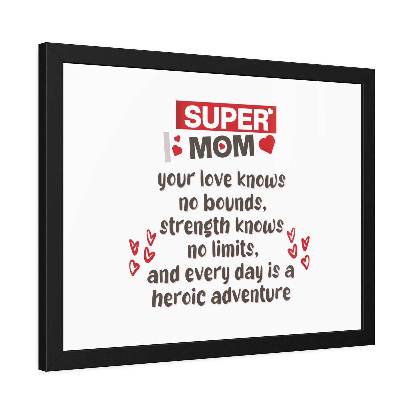 super-maman-cadre-de-poster