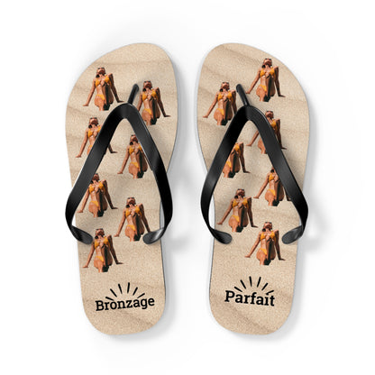 Personalized Summer Flip-flops - Bronzage Parfait