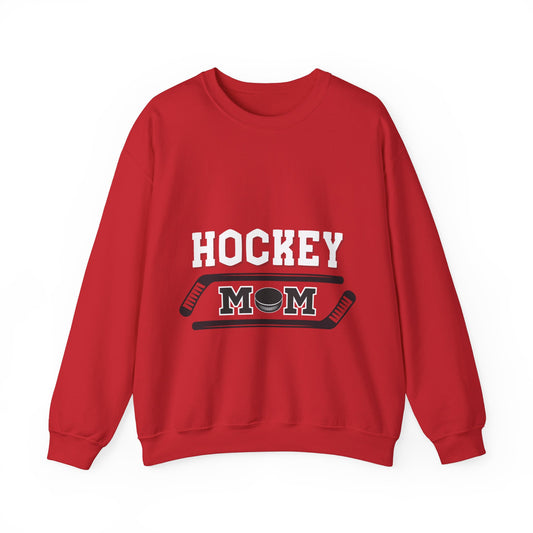 Hockey Mom | Unisex Heavy Blend Crewneck Sweatshirt